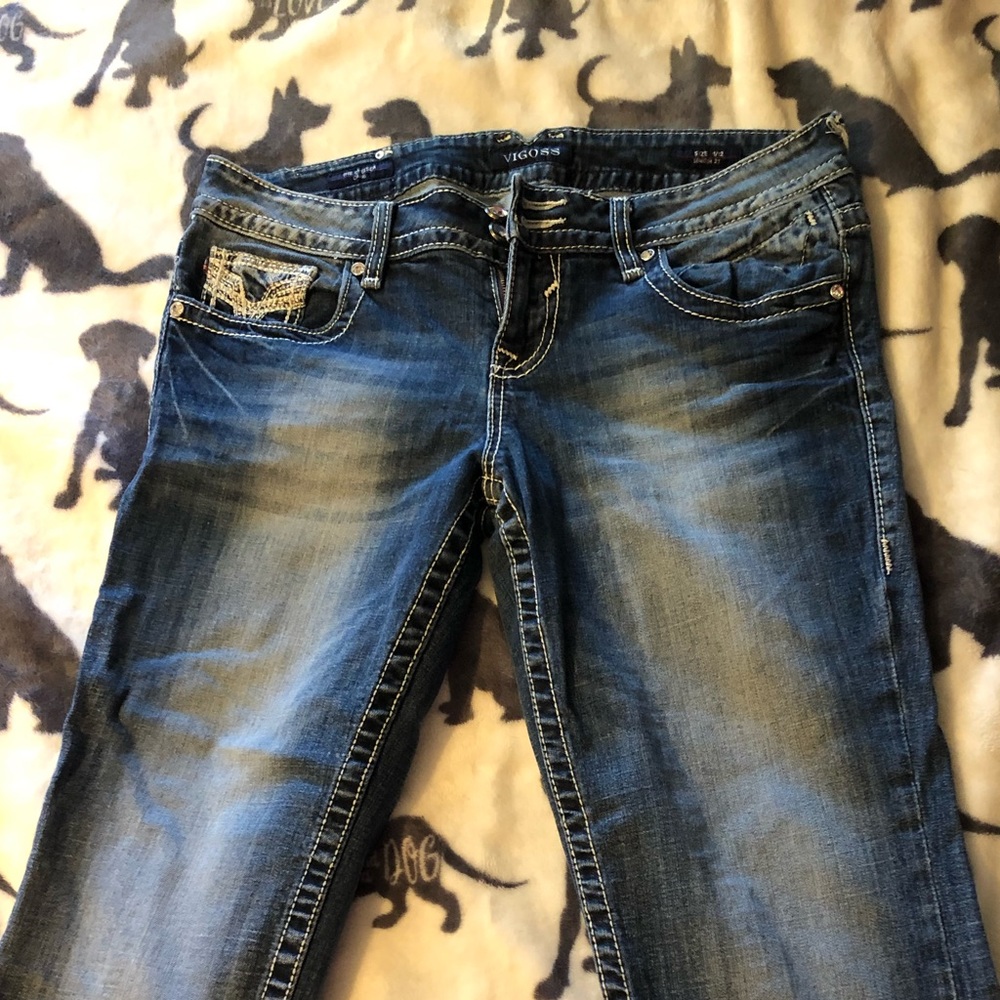 Vigoss Jeans - The Chelsea Capri Cropped Denim